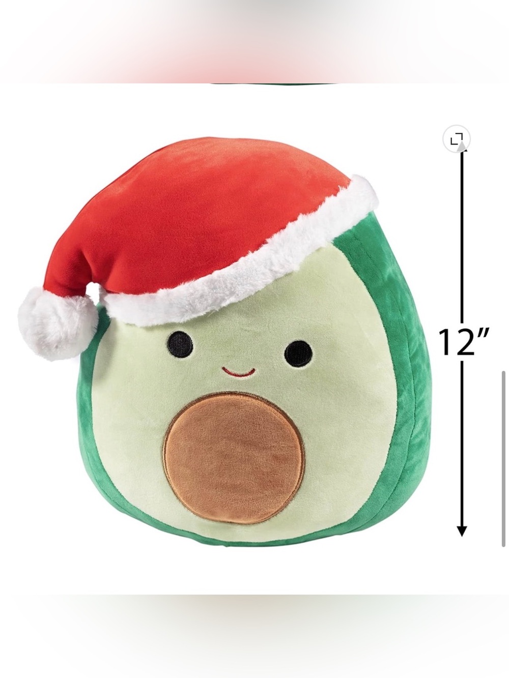 Squishmallows Holiday Avocado Plush “Austin”